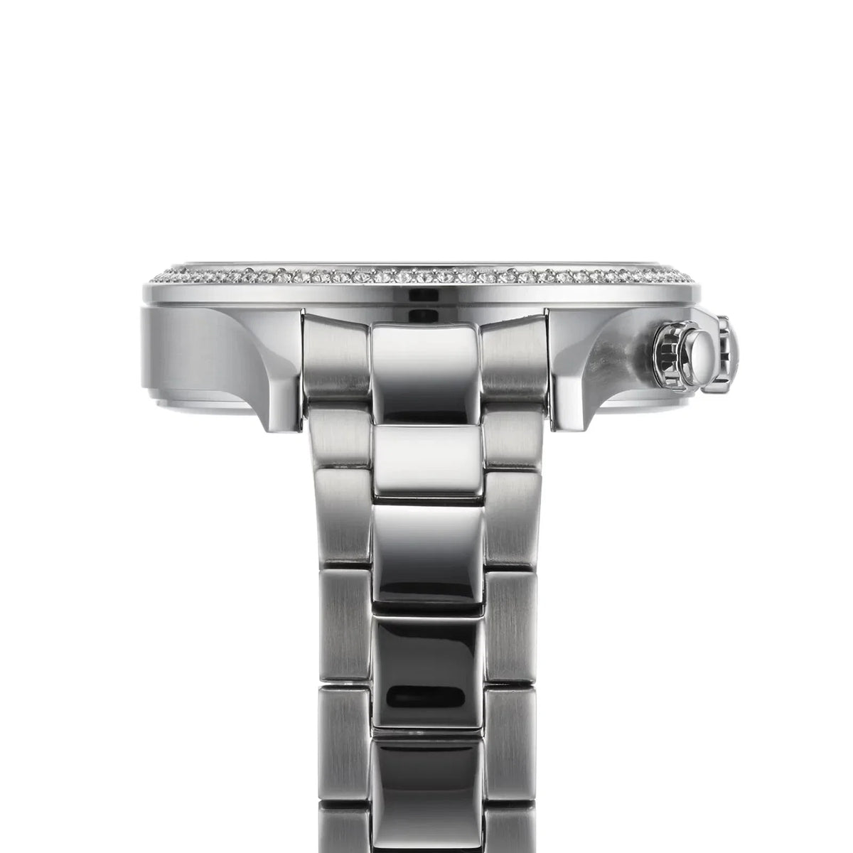 Hugo Boss Womens 1502565 Pandora Silver Tone Stainless Steel Watch With Rose Gold Dial