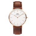 Daniel Wellington Mens Brown Classic St Mawes Watch Dw00100006
