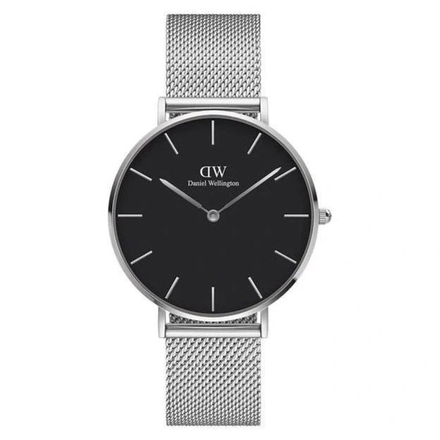Daniel Wellington Mens Black Petite Stirling Watch Dw00100304