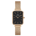 Daniel Wellington Ladies Rose Gold Quadro Watch Dw00100437