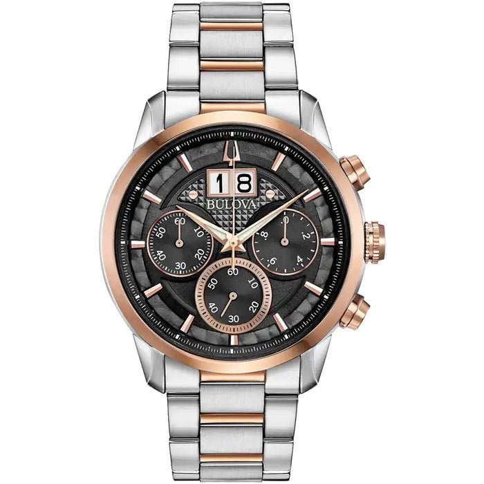 Bulova Classic Mens Black Watch 98b335