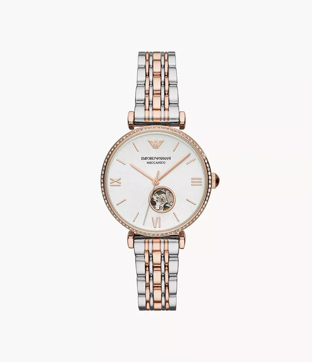 Emporio Armani Ar60019 Womens Meccanico Watch