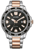 Citizen Eco Drive Watch Men S Two Tone Aw1524 84e