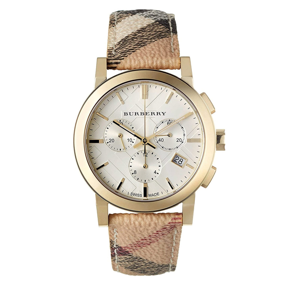 Burberry Watch Haymarket Chronograph Bu9752