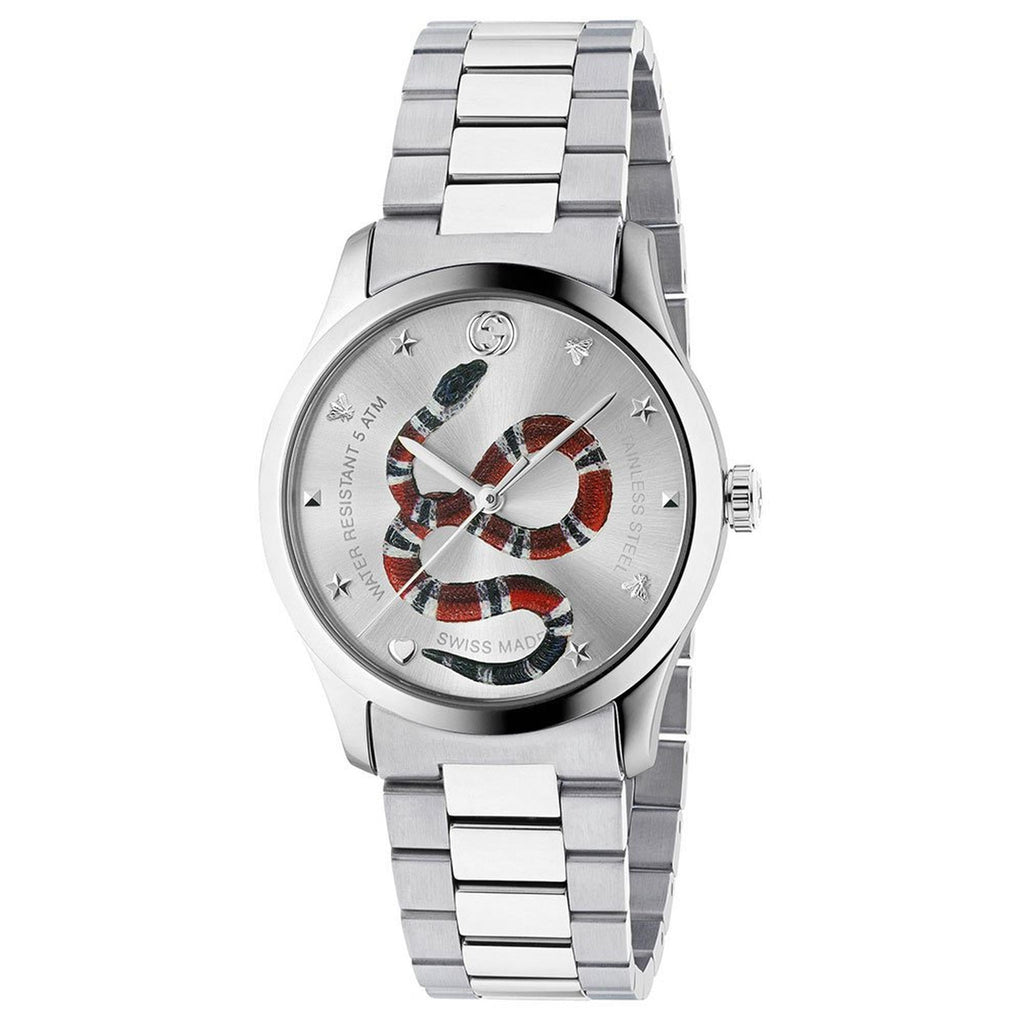 Gucci G Timeless Snake Mens Watch Ya1264076