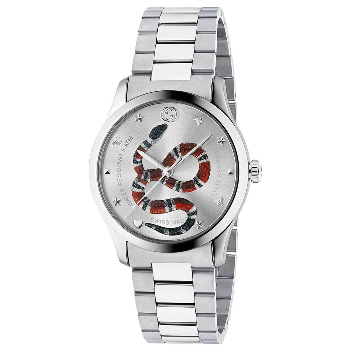 Gucci G Timeless Snake Mens Watch Ya1264076