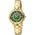 Just Cavalli Cerimonioso Yellow Gold Green