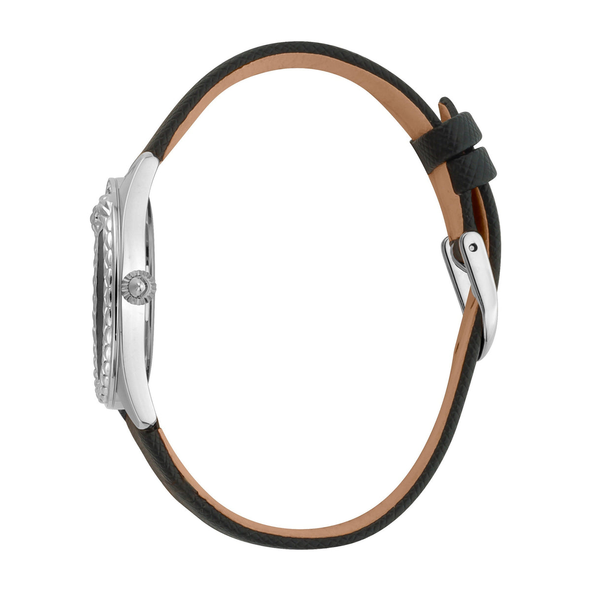 Just Cavalli Brillante Silver Leather