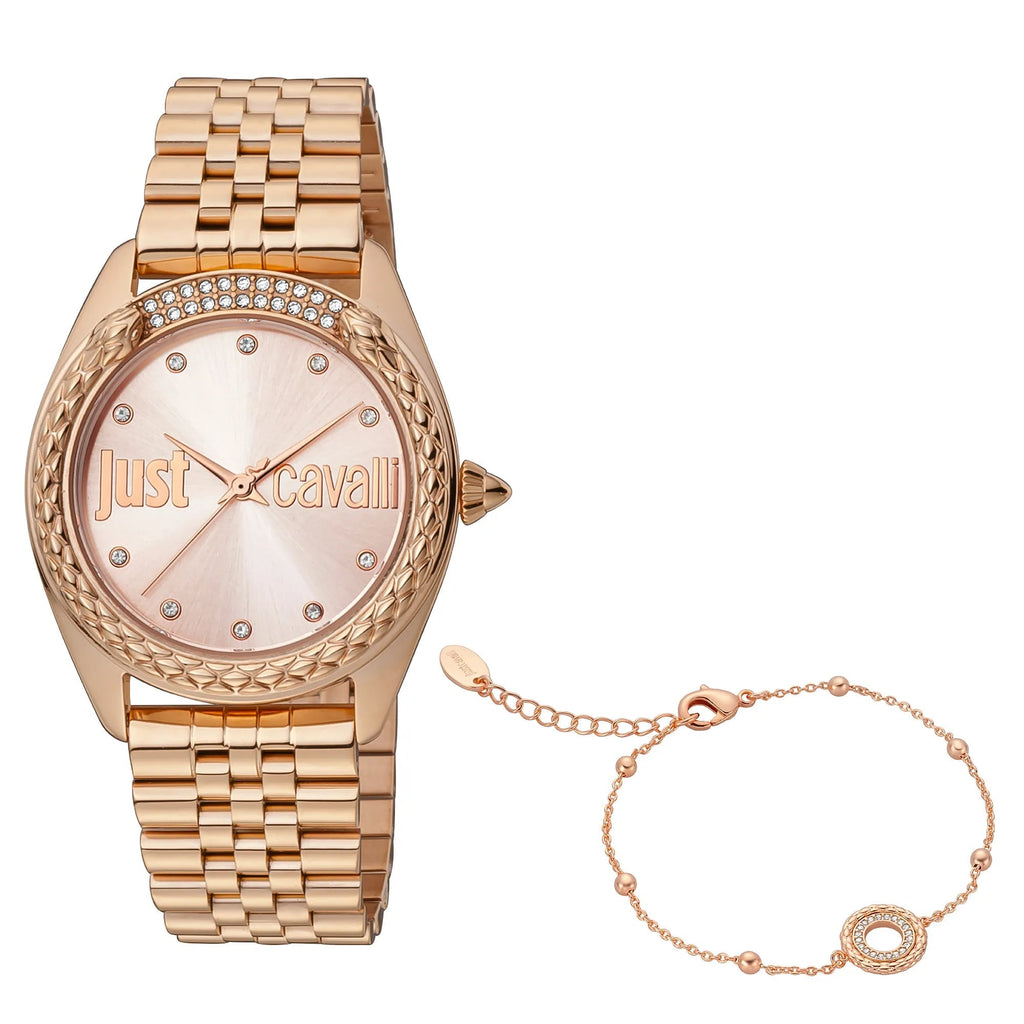 Just Cavalli Brillante Gold Salmon