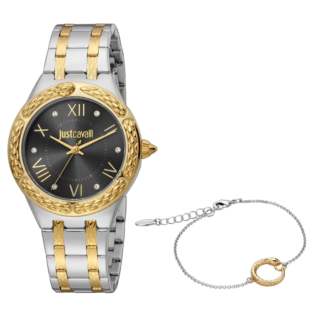 Just Cavalli Cucitura Two Tones YG Black