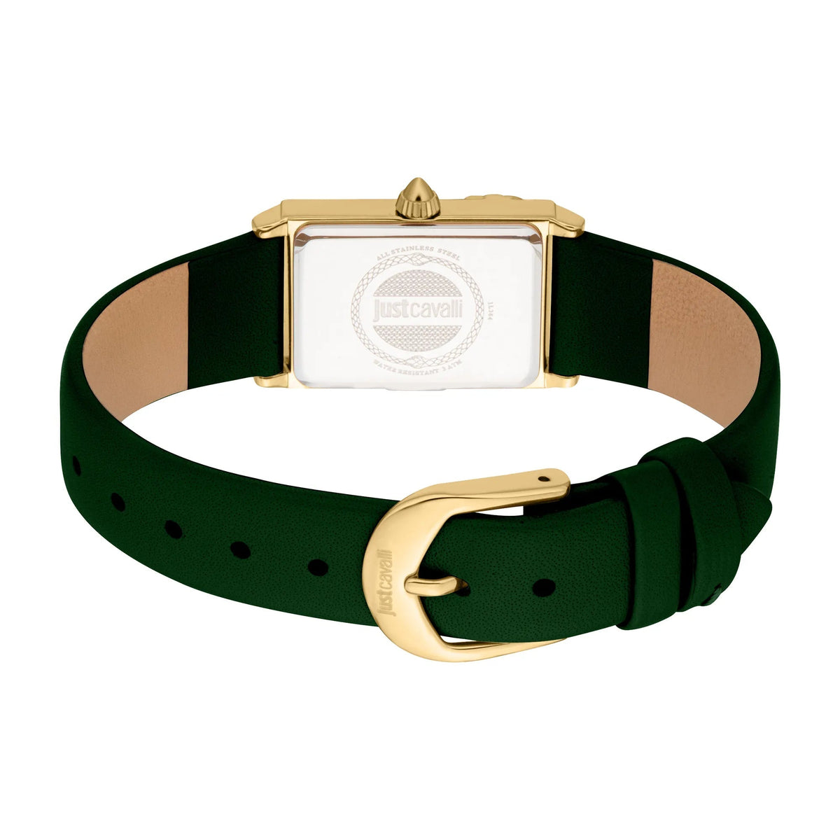 Just Cavalli Dolcezza Snake Leather Green YG