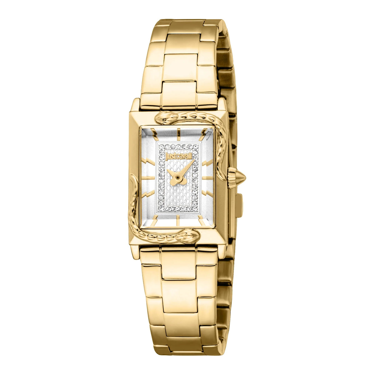 Just Cavalli Dolcezza Snake Yellow Gold Silver