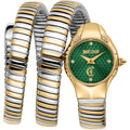 Just Cavalli Amanta Yellow Gold Silver Green