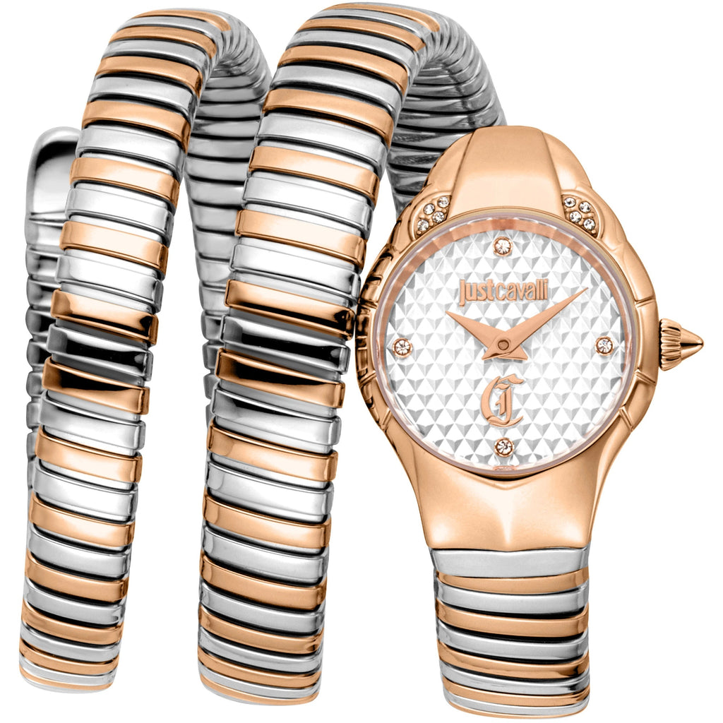 Just Cavalli Amanta Rose Gold Silver