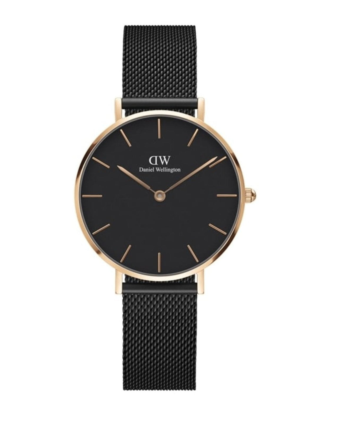 Daniel Wellington Ladies Black Petite Ashfield Watch Dw00100245