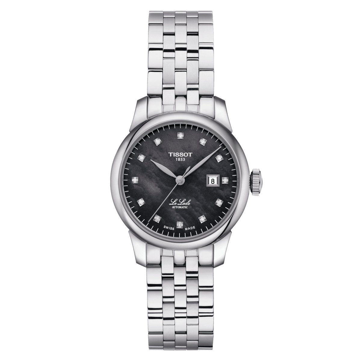 Tissot Ladies Watch Automatic Le Locle 29mm Black T0062071112600