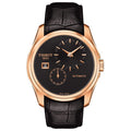 Tissot Mens Couturier Small Second Rose Gold T Classic Automatic Watch Couturier Powermatic 80 Date Purple Rose Gold