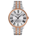 Tissot Mens Watch Carson Auto Powermatic 80 Premium 40mm Steel Rose T1224072203300