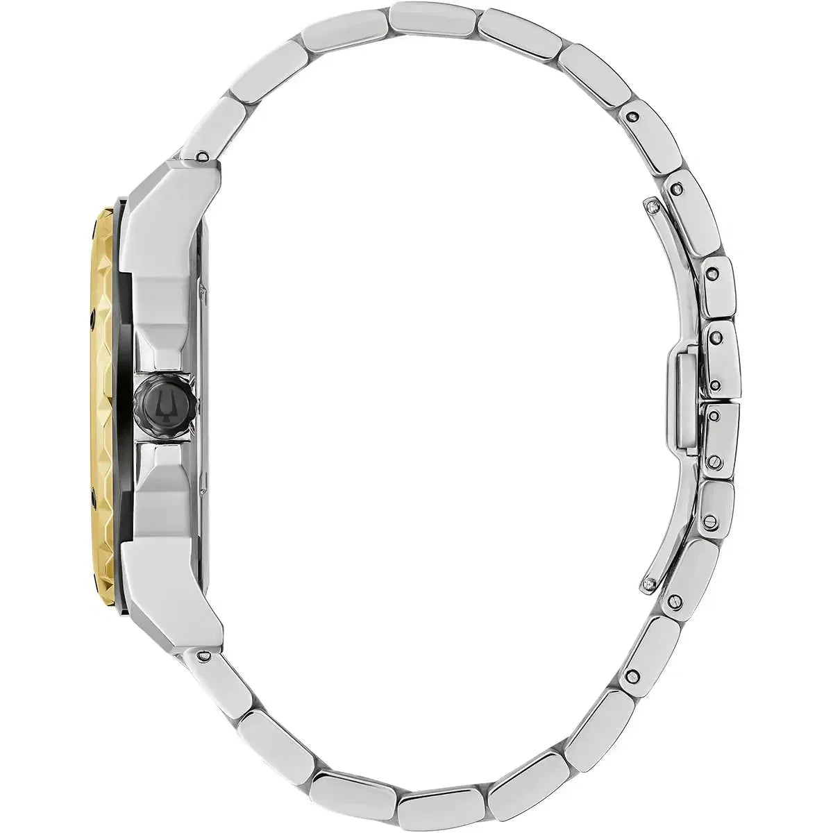 Bulova Marine Star Mens Two Tone Watch 98d175