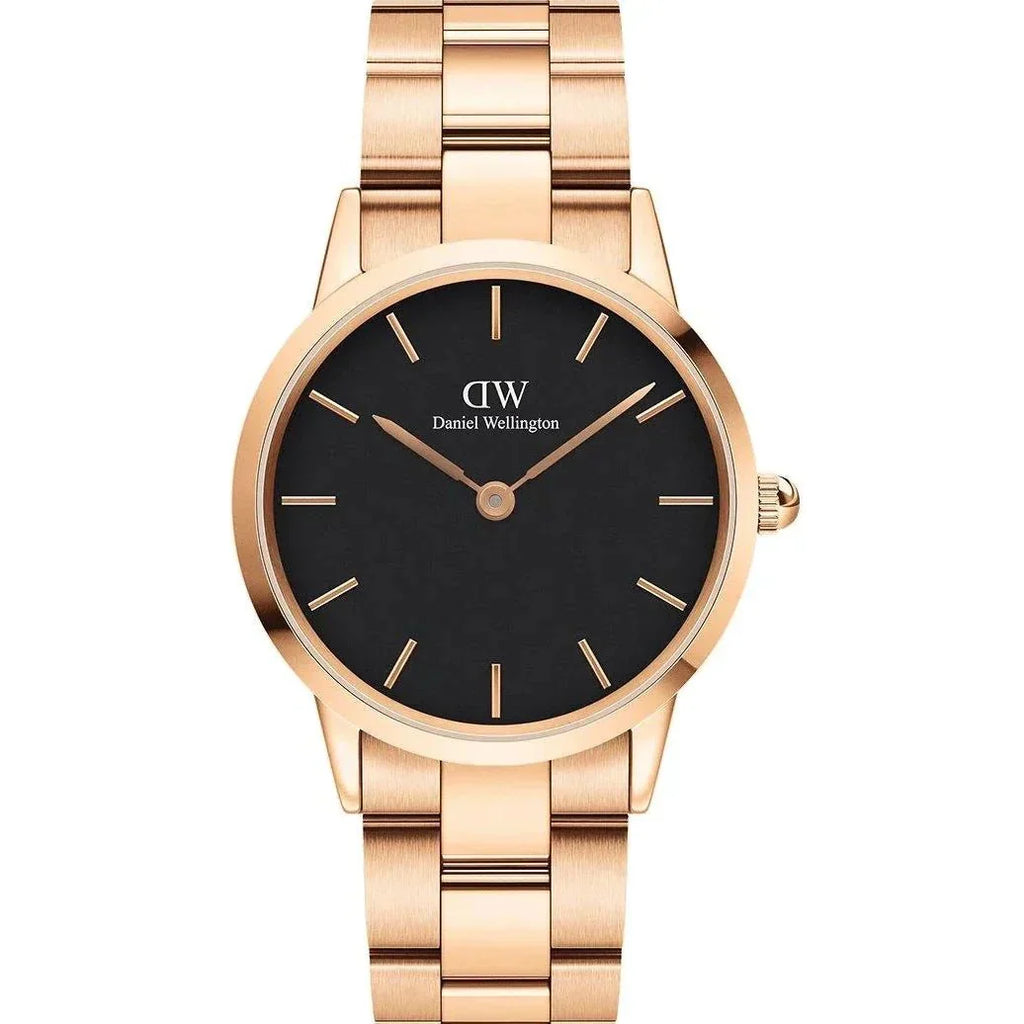 Daniel Wellington Iconic Link Ladies Rose Gold Watch Dw00600210
