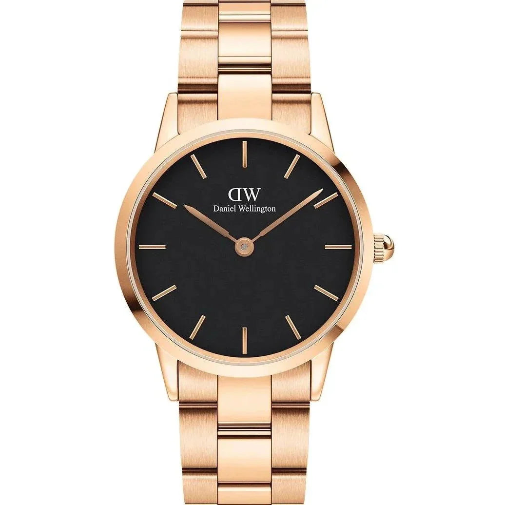 Daniel Wellington Iconic Link Ladies Rose Gold Watch Dw00600210