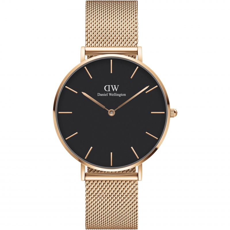 Daniel Wellington Petite Melrose Ladies Rose Gold Watch Dw00600303