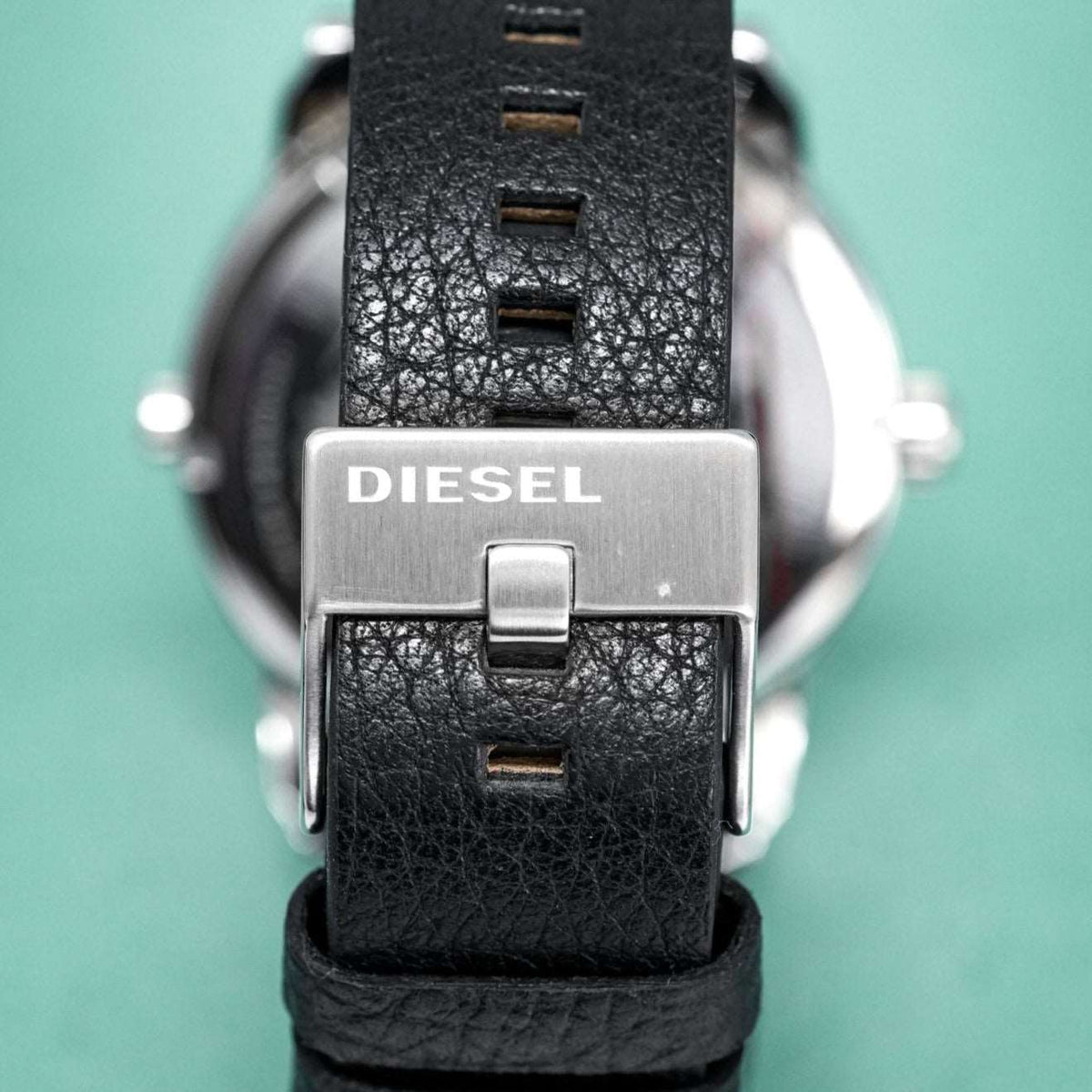 Diesel Dz7307 Men S Mini Daddy Silver Black Watch