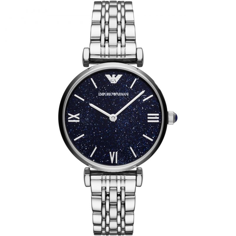 Emporio Armani Ar11091 Ladies Dark Blue Watch