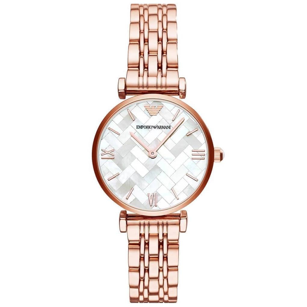 Emporio Armani Ar11110 Ladies Rose Gold Watch