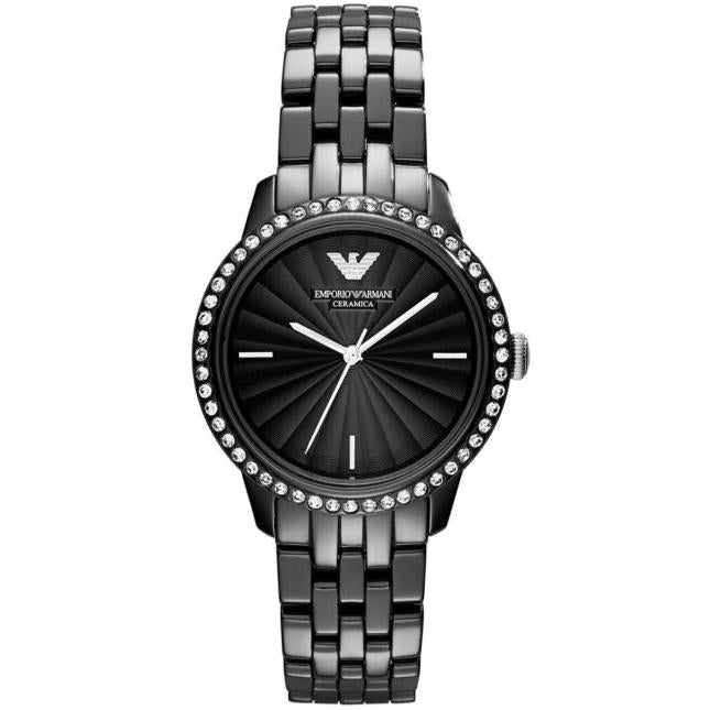 Emporio Armani Ar1478 Ladies Black Watch
