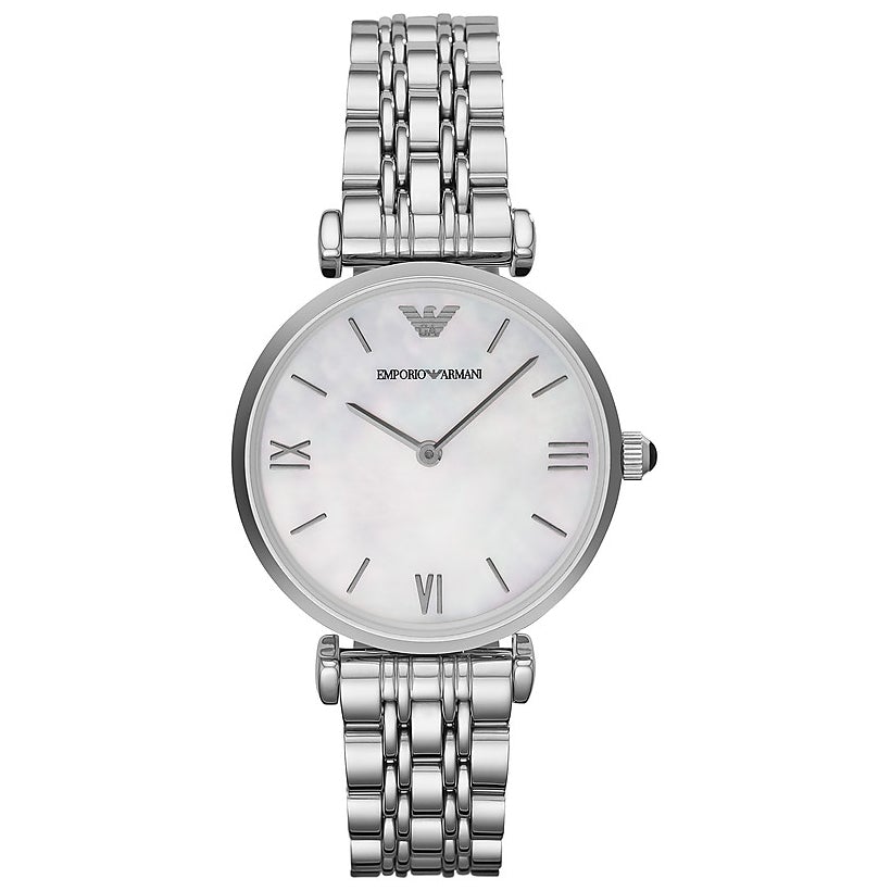 Emporio Armani Ar1682 Ladies Silver Watch