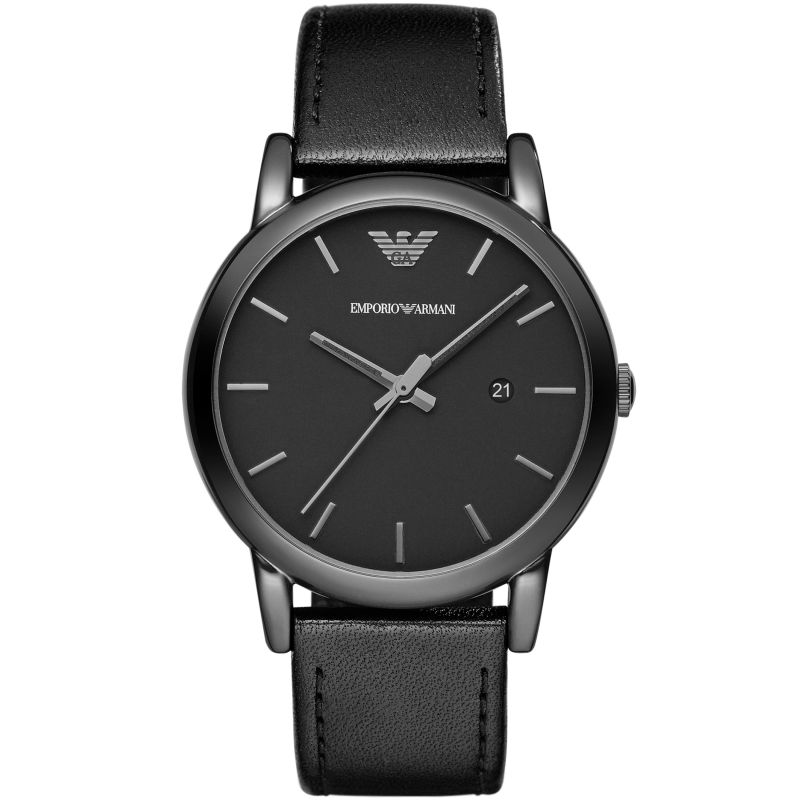 Emporio Armani Ar1732 Men S Classic Black Pvd Watch