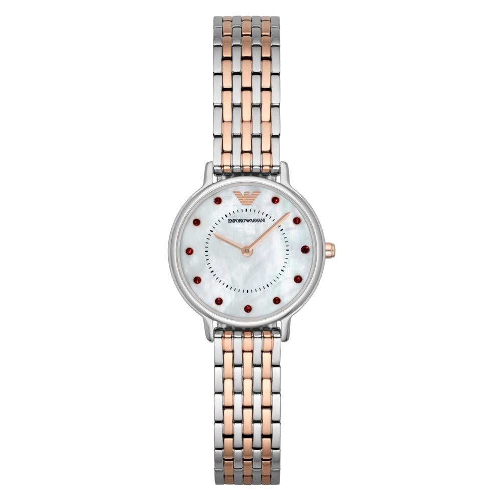 Emporio Armani Ar2515 Ladies Two Tone Watch