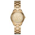 Michael Kors Mk3477 Ladies Mini Slim Runway Yellow Gold Watch