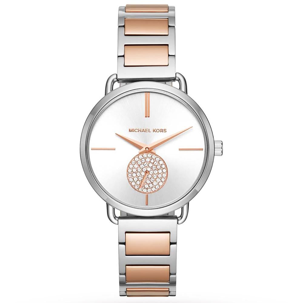 Michael Kors Mk3709 Ladies Rose Gold Portia Watch