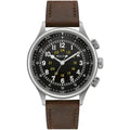Bulova A 15 Pilot Auto Mens Black Watch 96a245