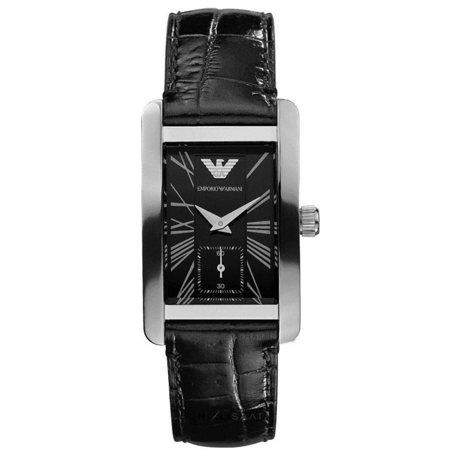 Emporio Armani Ar0144 Ladies Automatic Classic Black Watch