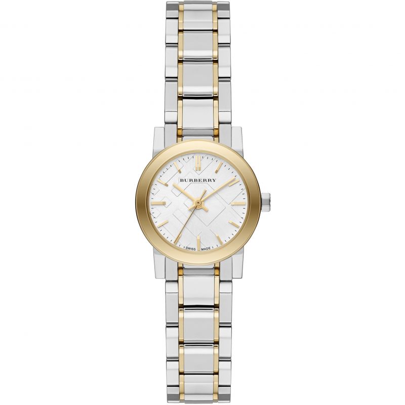 Burberry Ladies Watch The City Two Tone Bu9217