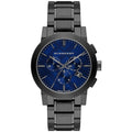 Burberry Mens Watch Chronograph The City Gun Metal Bu9365