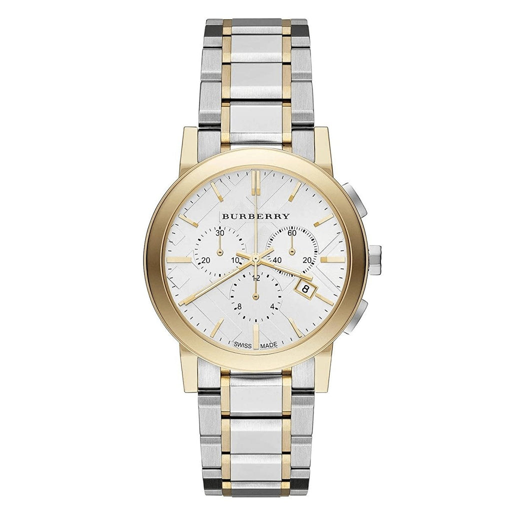 Burberry Ladies Watch Chronograph Two Tone Bu9751