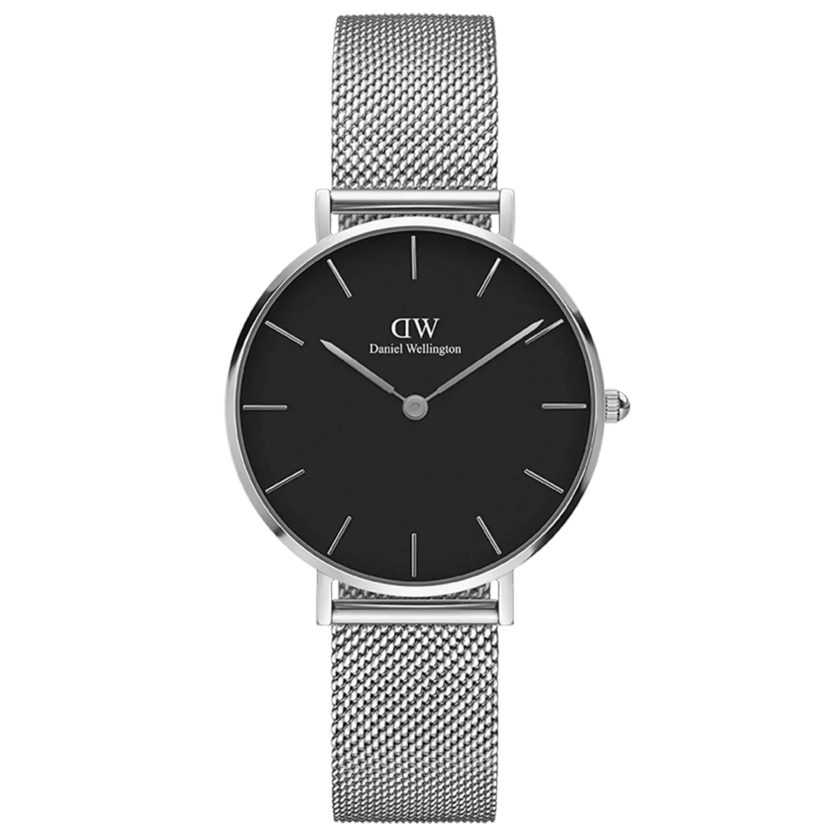 Daniel Wellington Ladies Silver Petite Stirling Watch Dw00100162
