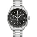 Bulova Lunar Pilot Chrono Mens Silver Watch 96k111