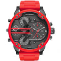 Diesel Dz7370 Men S Daddy 2 0 Red Chronograph Watch