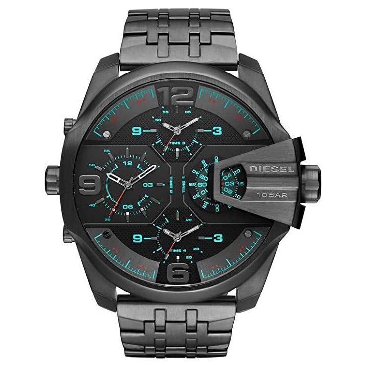 Diesel Dz7372 Men S Uber Chief Gunmetal Watch