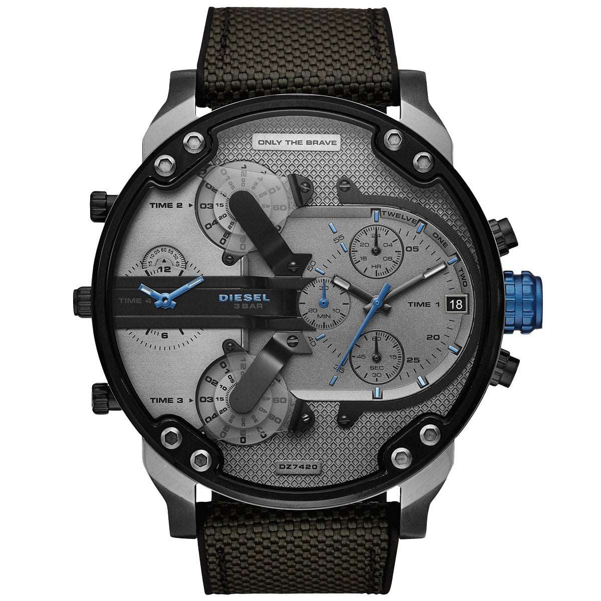 Diesel Dz7420 Men S Chronograph Mr Daddy 2 0 Grey Watch
