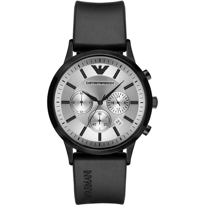 Emporio Armani Ar11048 Men S Luigi Chronograph Black Pvd Watch