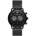 Emporio Armani Ar11142 Men S Aviator Black Watch