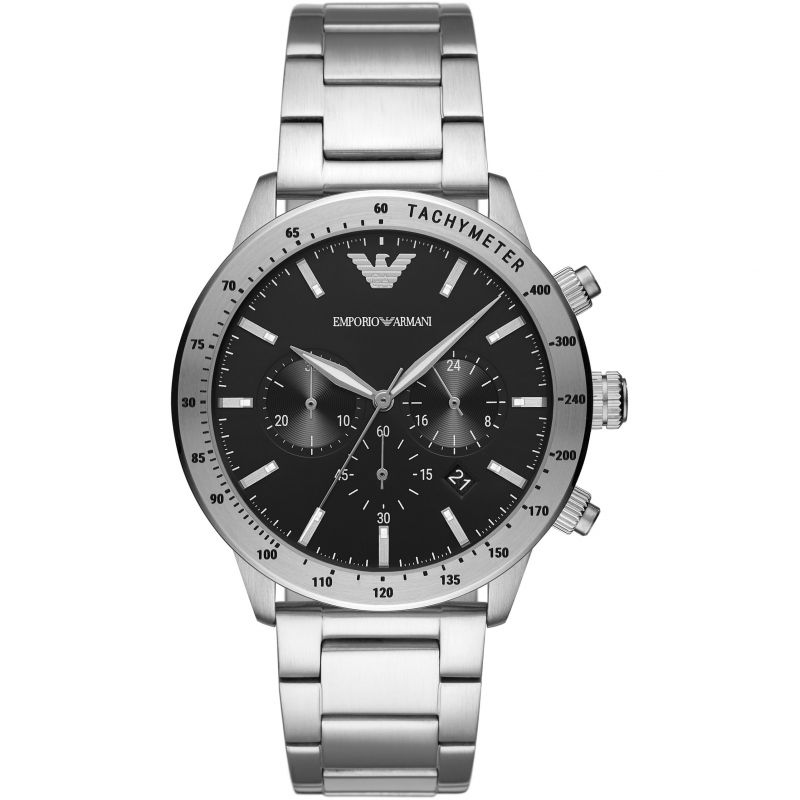 Emporio Armani Ar11241 Men S Mario Chronograph Watch