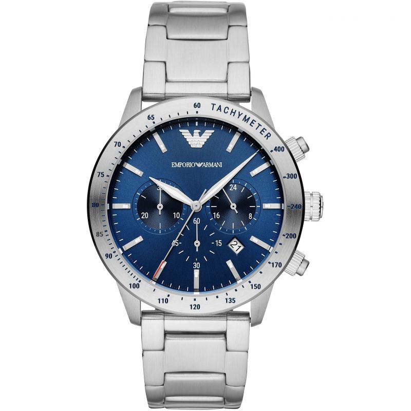 Emporio Armani Ar11306 Men S Mario Chronograph Watch