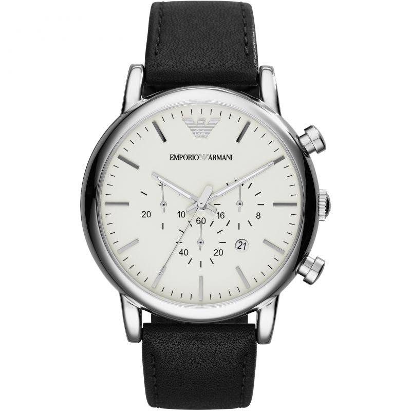 Emporio Armani Ar1807 Men S Luigi Chronograph Steel Watch